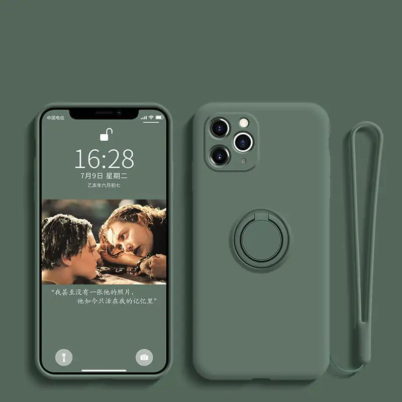 Liquid Silicone Shell Ring Holder - Compatible Design