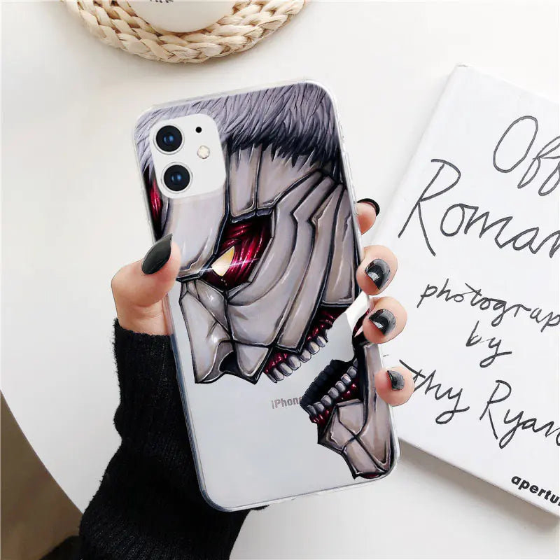 Titan Anime TPU Soft Case for iPhone